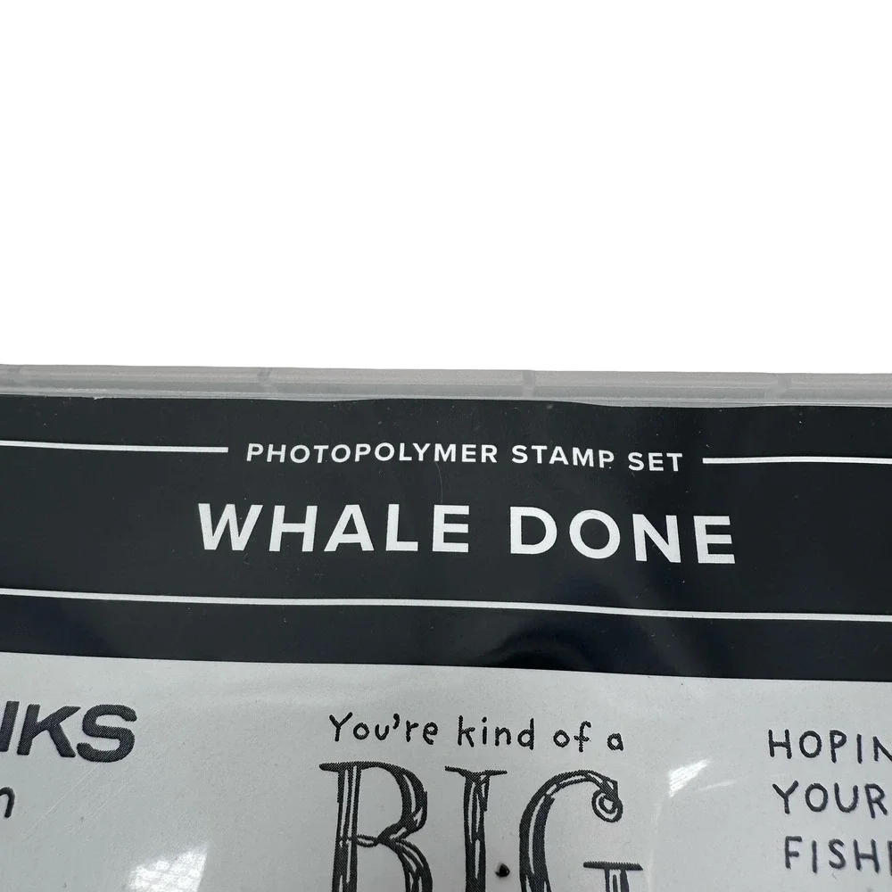Stampin Up Stamp Sets Lot 4 Waterfront Whale Done Betsy Blossoms Speedy Recovery
